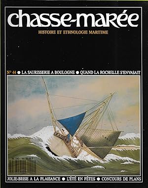 Imagen del vendedor de Revue "Le Chasse-Mare" (histoire et ethnologie maritime) n44, octobre 1989 [Saurrisserie, La Rochelle, Gujan-Mestras, Paimpol, Les Sables-d'Olonne, Rouen, Hambourg, Capcure, Boulogne-sur-mer] a la venta por Bouquinerie "Rue du Bac"