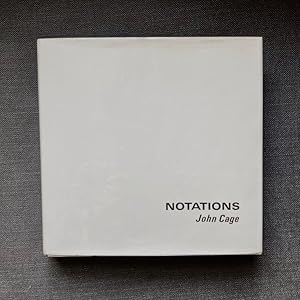 Notations by John Cage: Near Fine Hardcover (1969) 1st Edition ...