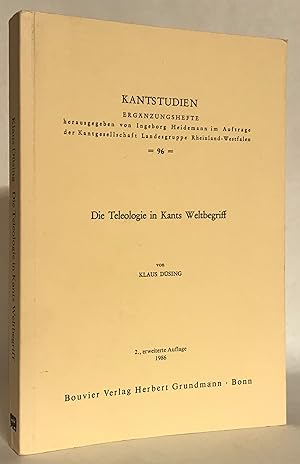 Seller image for Die Theologie in Kants Begriff. Kantsudien 96. for sale by Thomas Dorn, ABAA