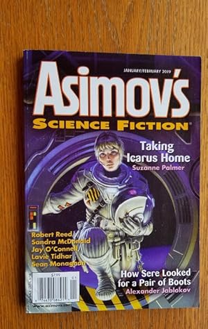 Bild des Verkufers fr Asimov's Science Fiction January / Febraury 2019 zum Verkauf von Scene of the Crime, ABAC, IOBA