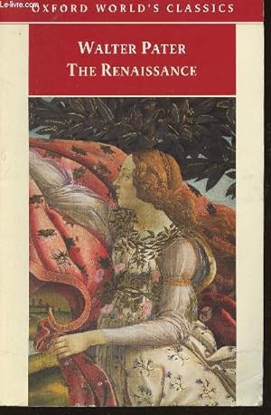 Seller image for The Renaissance- studies in Art and Poetry for sale by Le-Livre