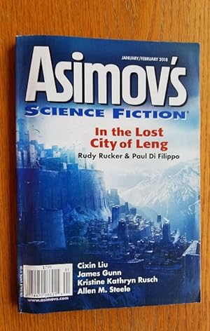 Bild des Verkufers fr Asimov's Science Fiction January / Febraury 2018 zum Verkauf von Scene of the Crime, ABAC, IOBA