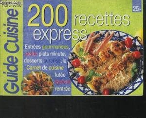 Image du vendeur pour Guide Cuisine Hors-srie, septembre 1999 : 200 recettes express. Barquettes de cleri - Minestrone minute - Carpaccio de saumon - etc mis en vente par Le-Livre