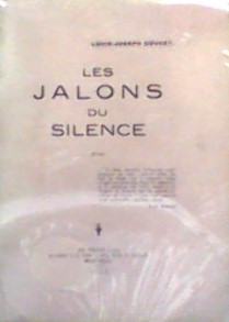 Seller image for Les jalons du silence for sale by LIBRAIRIE ICITTE (LONGUEUIL)