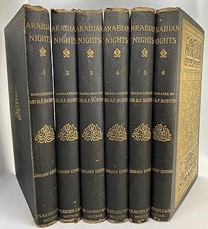 Bild des Verkufers fr The Book of the Thousand Nights and a Night (Library edition, complete in 12 volumes) zum Verkauf von Cleveland Book Company, ABAA