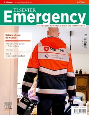 Seller image for Elsevier Emergency. Rettungsdienst im Wandel. 1/2020 Fachmagazin fr Rettungsdienst und Notfallmedizin. for sale by Bunt Buchhandlung GmbH