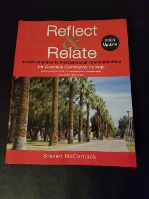 Seller image for Reflect & Relate an Introduction to interpersonal communication 4th Edition for sale by Text4less