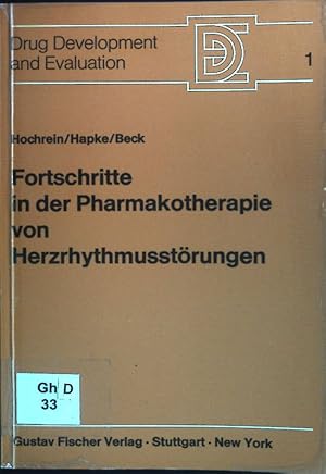 Seller image for Fortschritte in der Pharmakotherapie von Herzrhythmusstrungen. Drug development and evaluation 1. for sale by books4less (Versandantiquariat Petra Gros GmbH & Co. KG)