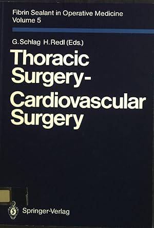 Immagine del venditore per Thoracic surgery - cardiovascular surgery Fibrin sealant in operative medicine; Teil: Vol. 5., venduto da books4less (Versandantiquariat Petra Gros GmbH & Co. KG)