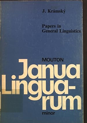 Imagen del vendedor de Papers in General Linguistics Janua Linguarum. Series Minor, 209 a la venta por books4less (Versandantiquariat Petra Gros GmbH & Co. KG)