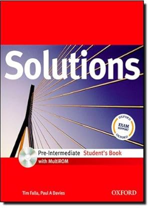 Imagen del vendedor de Solutions: Pre-Intermediate: Student's Book with MultiROM Pack a la venta por WeBuyBooks