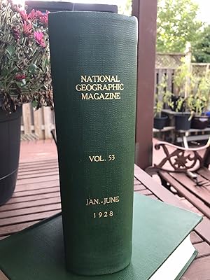 National Geographic Magazine, 1928 Jane-June, Hardcover