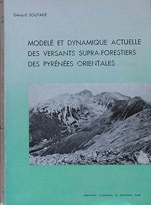 Modelé et dynamique actuelle des versants supra-forestiers des Pyrénées orientales