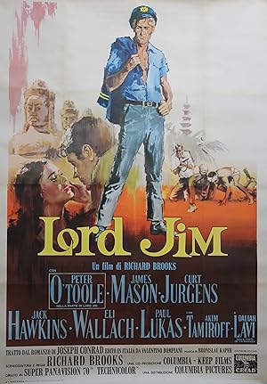 "LORD JIM" Réalisé par Richard BROOKS en 1965 avec Peter O'TOOLE, Daliah LAVI d'après le roman de...