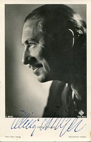 Immagine del venditore per Willy Birgel Autograph | signed vintage photographs venduto da Markus Brandes Autographs GmbH