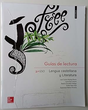 Seller image for Guias de lectura LENGUA CASTELLANA Y LITERATURA 3 ESO for sale by Librera Salvalibros Express