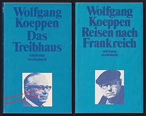 Bild des Verkufers fr Reisen nach Frankreich (1979) & Das Treibhaus (1972) - Koeppen, Wolfgang zum Verkauf von Oldenburger Rappelkiste