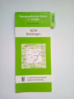 Bild des Verkufers fr Topographische Karte 1:25.000 8216 Sthlingen Normalausgabe / umfassende Aktualisierung 1997 zum Verkauf von Versandantiquariat Claudia Graf