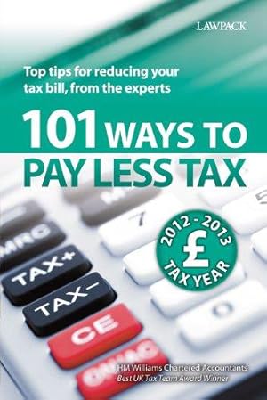 Bild des Verkufers fr 101 Ways to Pay Less Tax 2012 zum Verkauf von WeBuyBooks