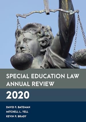 Image du vendeur pour Special Education Law Annual Review 2020 mis en vente par GreatBookPrices