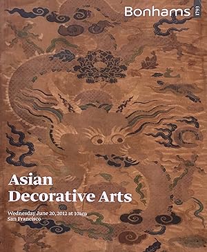 Asian Decorative Arts, Bonhams Auction, June 20, 2012 Sale Catalogue
