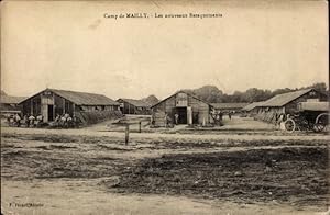 Ansichtskarte / Postkarte Mailly le Camp Aube, Les nouveaux Baraquements