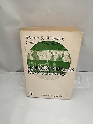 Seller image for HOMOSEXUALES MASCULINOS. Sus problemas y adaptacin (Primera edicin) for sale by Libros Angulo