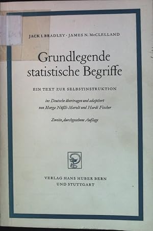Seller image for Grundlegende statistische Begriffe. Ein Text zur Selbstinstruktion for sale by books4less (Versandantiquariat Petra Gros GmbH & Co. KG)