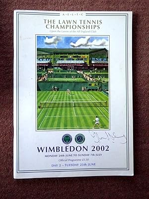 Immagine del venditore per Wimbledon 2002 The Lawn Tennis Championships Official Programme Tuesday 25th June, Day 2. venduto da Tony Hutchinson