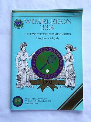 Immagine del venditore per Wimbledon 1993 The Lawn Tennis Championships Official Souvenir Programme Wednesday 30th June, venduto da Tony Hutchinson