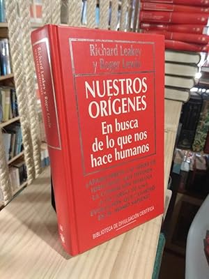 Imagen del vendedor de Nuestros orgenes. En busca de los que nos hace humanos a la venta por Libros Antuano