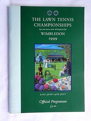 Immagine del venditore per Wimbledon 1999 The Lawn Tennis Championships Official Programme Friday 2nd July, Day 11. venduto da Tony Hutchinson