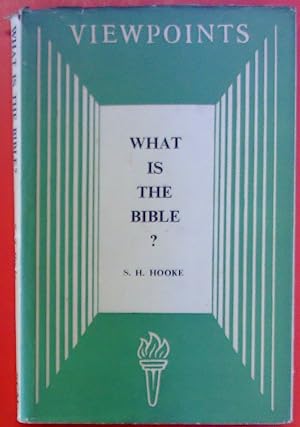 Seller image for What is the Bible? Viewpoints: Contemporary Issues of Thought and Life. for sale by biblion2