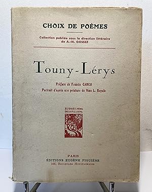 Choix de poèmes.