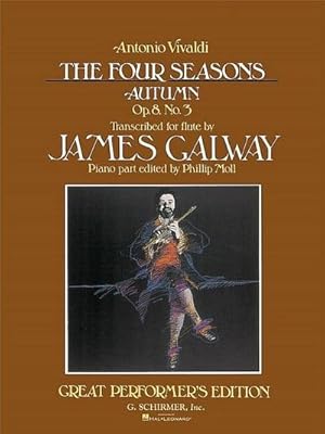 Imagen del vendedor de The Four Seasons: Autumn, Op. 8, No. 3 (Great Performer's Edition): From the Four Seasons Rv293, Op.8 No.3 a la venta por buchversandmimpf2000