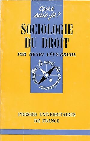 Seller image for Sociologie du droit Quatrime dition mise  jour for sale by LES TEMPS MODERNES