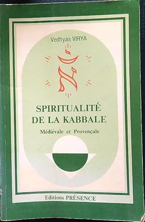 Bild des Verkufers fr Spiritualite' de la Kabbale medievale et provencale zum Verkauf von Librodifaccia