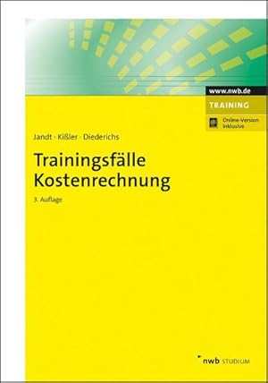 Seller image for Trainingsflle Kostenrechnung for sale by BuchWeltWeit Ludwig Meier e.K.