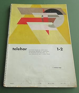 Telehor, Jahrgang 1, Nrn. 1-2. Internationale Zeitschrift für visuelle Kultur. Sonderheft. L. Moh...