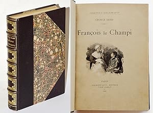 FRANCOIS LE CHAMPI. Tirage limité sur japon, illustré par E. Burnand.