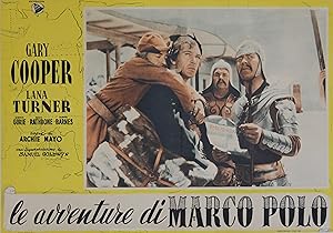 "LES AVENTURES DE MARCO POLO" Réalisé par Archie MAYO en 1938 avec Gary COOPER / Affiche original...