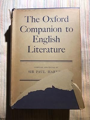 Seller image for The Oxford Companion to English Literature for sale by Campbell Llibres