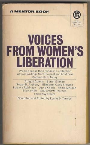 Seller image for Voices from Women's Liberation for sale by Joy Norfolk, Deez Books