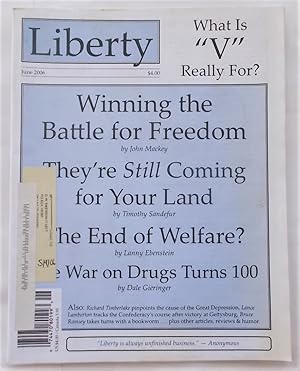 Seller image for Liberty Vol. 20 No. 6 (June 2006) (Libertarian Magazine) for sale by Bloomsbury Books