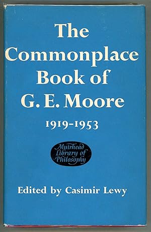Bild des Verkufers fr Commonplace Book; 1919-1953 zum Verkauf von Evening Star Books, ABAA/ILAB