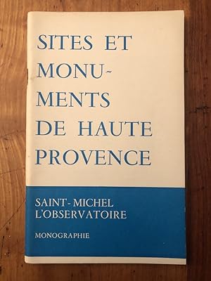 Image du vendeur pour Saint-Michel L'Observatoire, Monographie mis en vente par Librairie des Possibles