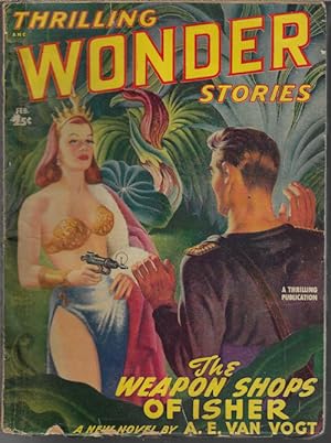 Bild des Verkufers fr THRILLING WONDER Stories: February, Feb. 1949 ("The Weapon Shops of Isher") zum Verkauf von Books from the Crypt