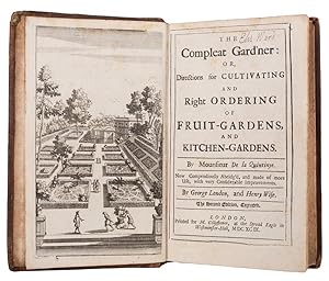 Seller image for The Compleat Gard ner: or, Directions for Cultivating and Right Ordering of Fruit-Gardens, and Kitchen-Gardens for sale by Neverland Books