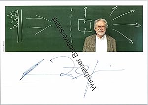 Seller image for Original Autogramm Anton Zeilinger Physik Nobelpreis 2022 /// Autogramm Autograph signiert signed signee for sale by Antiquariat im Kaiserviertel | Wimbauer Buchversand