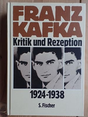 Bild des Verkufers fr Franz Kafka; Teil: 1924 - 1938. unter Mitw. von Elke Koch . zum Verkauf von Antiquariat Rohde